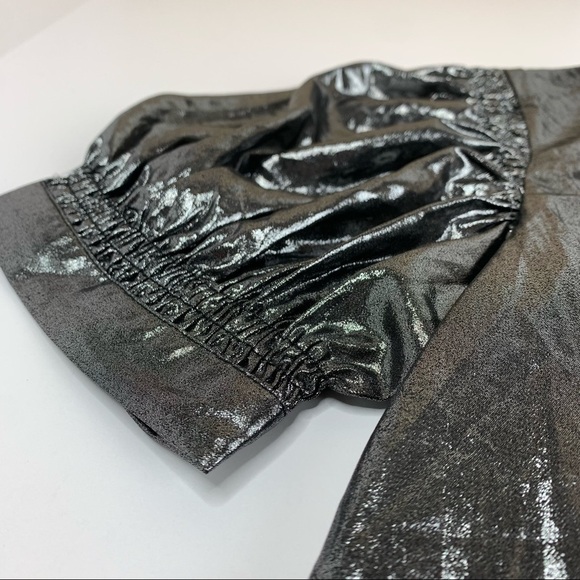 Current Air- Shirred Blouse (Platinum) - Picture 10 of 11